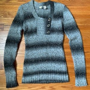 BKE Sweater with Button Detail